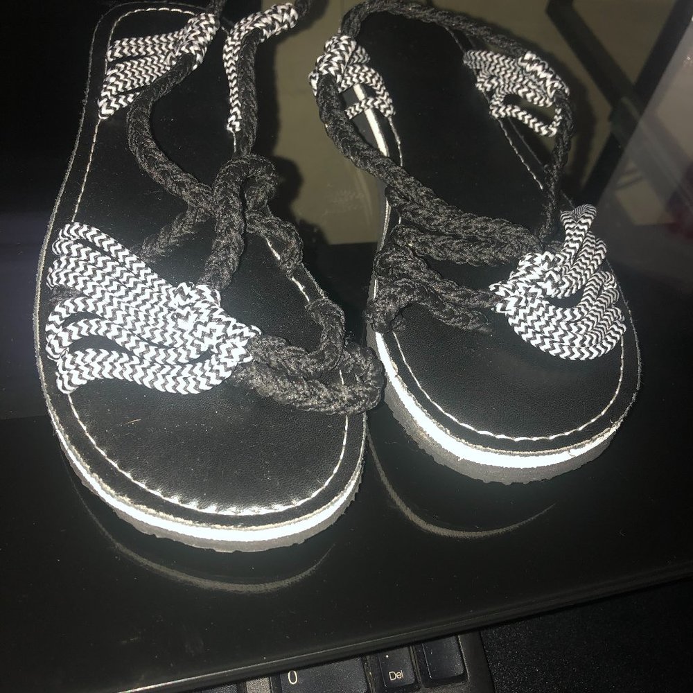 open toe sandal